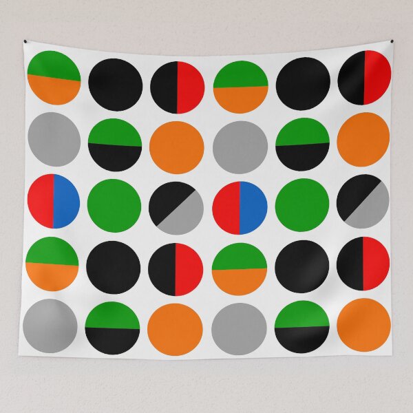 Item preview, Modern Retro Circles designed and sold by Hugh Whyte.