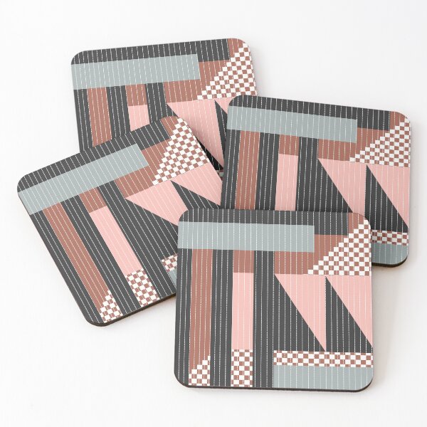 Item preview, Quilt-Style Geometric and Checkered  designed and sold by DesignByRoseCo.
