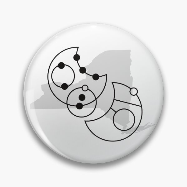 Item preview, New York Circular Gallifreyan  designed and sold by protagonistivy.