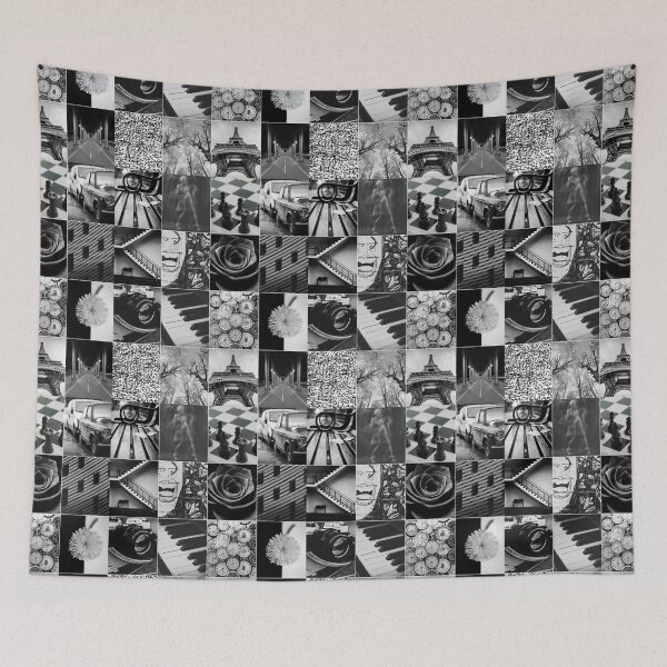 Item preview, Black and White Photo Collage designed and sold by ColorfulPrints.