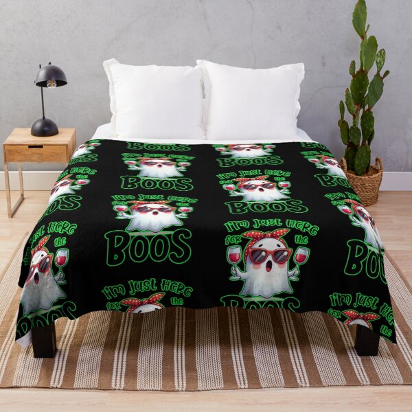 Item preview, Im Just Here For The Boos designed and sold by WoodburyLake.