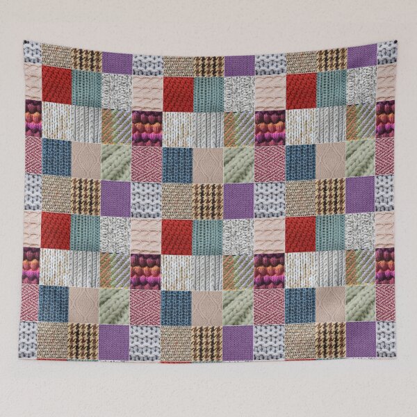Item preview, Yarn & Knit Photo Collage designed and sold by ColorfulPrints.