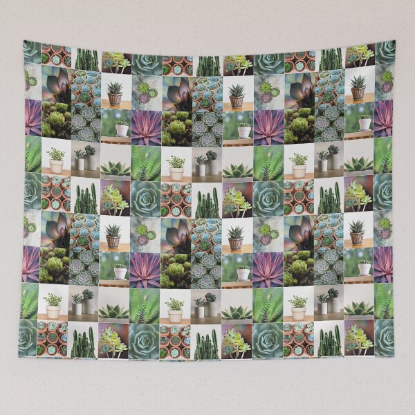 Item preview, Succulent Photo Collage designed and sold by ColorfulPrints.