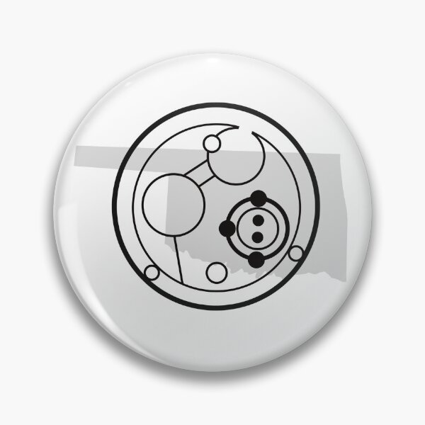 Item preview, Oklahoma Circular Gallifreyan  designed and sold by protagonistivy.