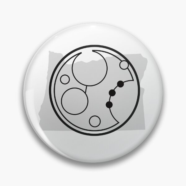 Item preview, Oregon Circular Gallifreyan  designed and sold by protagonistivy.