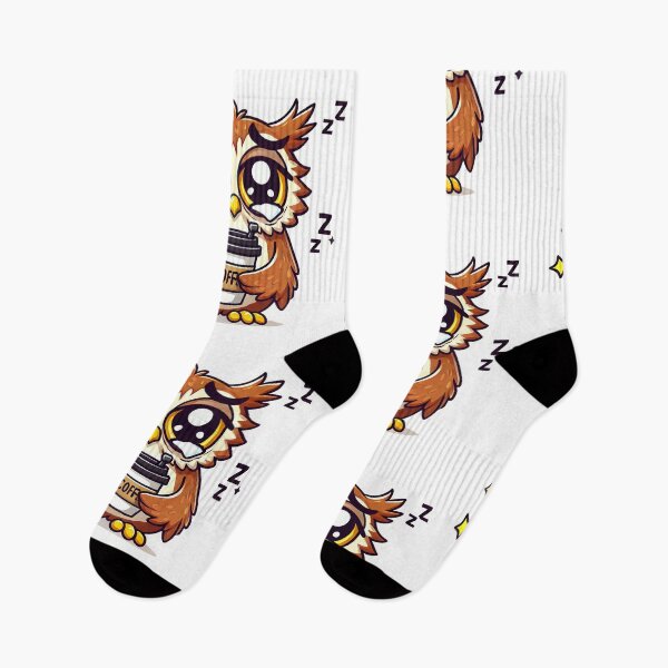 Item preview, Sleepy Owl - Funny Coffee Lover  designed and sold by AvianAdventures.