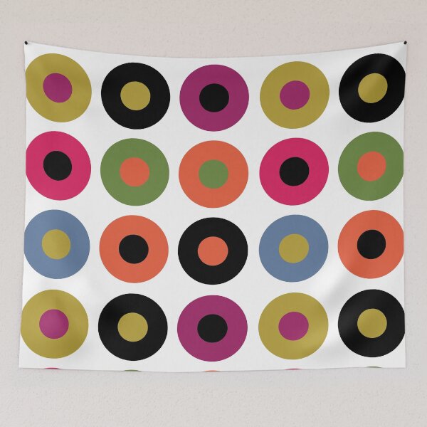 Item preview, Modern Retro Circles designed and sold by Hugh Whyte.