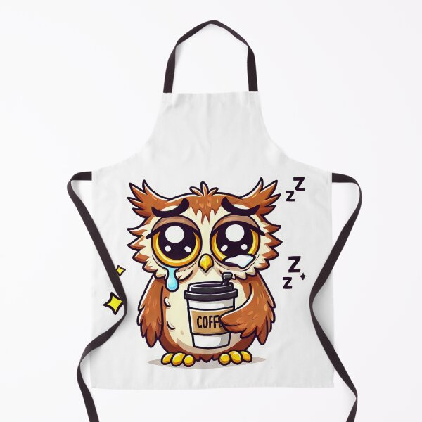 Item preview, Sleepy Owl - Funny Coffee Lover designed and sold by AvianAdventures.