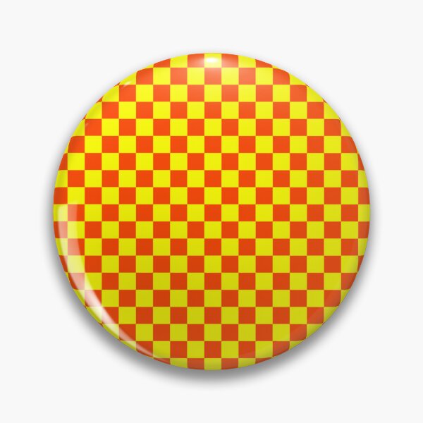 Item preview, Orange Yellow Checkerboard Pattern - 0-1238 designed and sold by MyEyesArtWork.