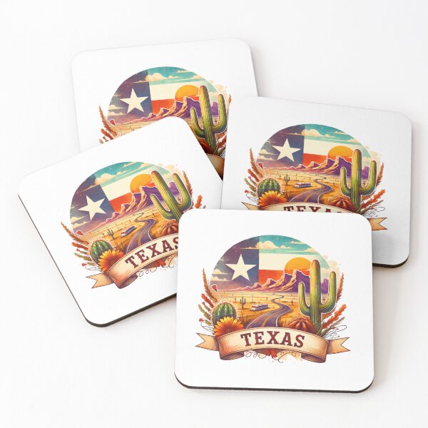 Item preview, Vintage Texas Adventure – Cowboy & Cactus Retro Art for T-Shirts, Mugs & Stickers designed and sold by artedigital99.