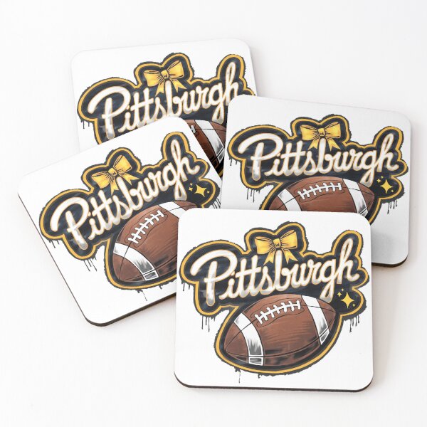 Item preview, Pittsburgh Football Black & Yellow designed and sold by Bogologo.