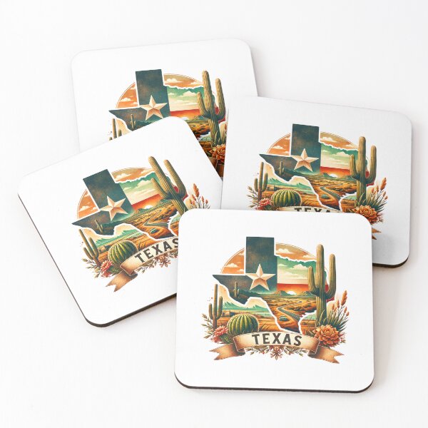Item preview, Vintage Texas Adventure – Cowboy & Cactus Retro Art for T-Shirts, Mugs & Stickers designed and sold by artedigital99.