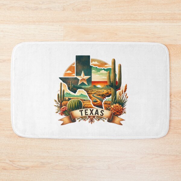 Item preview, Vintage Texas Adventure – Cowboy & Cactus Retro Art for T-Shirts, Mugs & Stickers designed and sold by artedigital99.