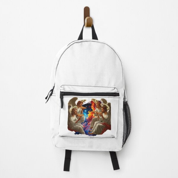 Item preview, Heavenly Archangels Eating Pizza designed and sold by DivineHaven.