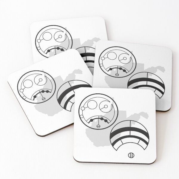 Item preview, West Virginia Circular Gallifreyan  designed and sold by protagonistivy.