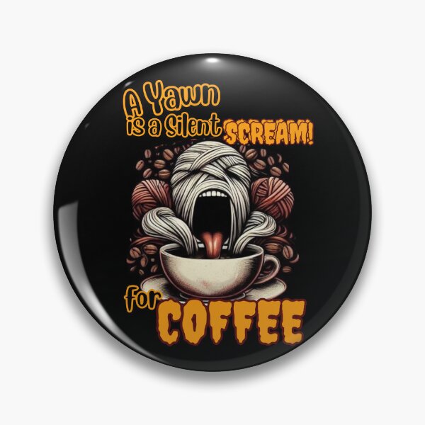 Item preview, Silent Scream for Coffee designed and sold by Vast-Designs.