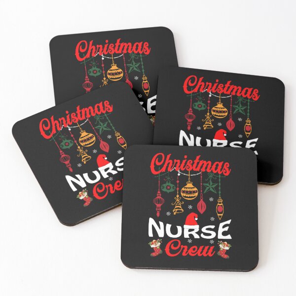 Item preview, RN Christmas Crew Shirts for Nurse ER Staff BSN CNA MD ICU | Christmas Crew Shirts for Nurses designed and sold by Teez-Me.
