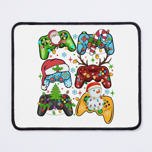 Item preview, Christmas-Themed Gaming Controllers with Festive Decorations designed and sold by CultDigHoriz.