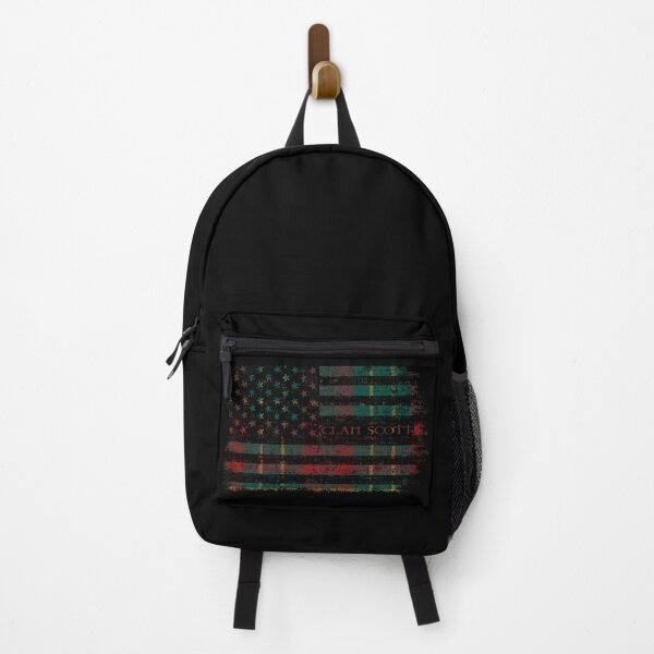 Item preview, Clan Scott Autumn Scottish tartan US flag kilt Scotland designed and sold by Clan1093.