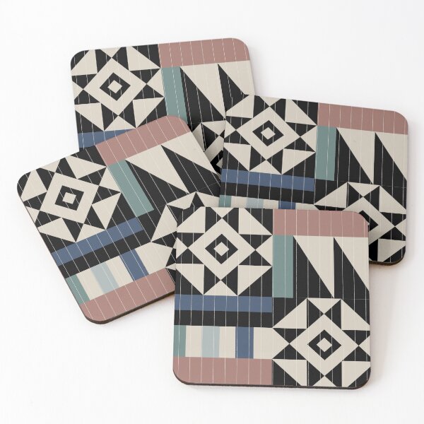 Item preview, Geometric Abstract Design (Quilt-Style) designed and sold by DesignByRoseCo.