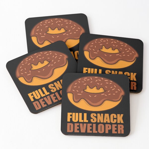 Item preview, Full Snack Developer designed and sold by mhernaevily.