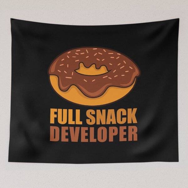 Item preview, Full Snack Developer designed and sold by mhernaevily.