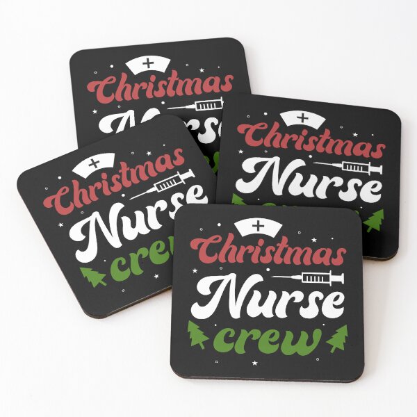 Item preview, RN Christmas Crew Shirts for Nurse ER Staff BSN CNA MD ICU | Christmas Crew Shirts for Nurses designed and sold by Teez-Me.