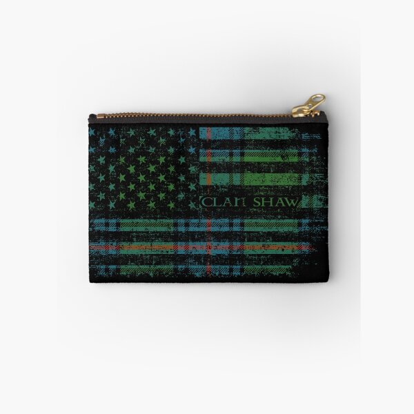 Artikelvorschau, Clan Shaw Schottischer Tartan US-Flagge Kilt Schottland entworfen und verkauft von Clan1093.