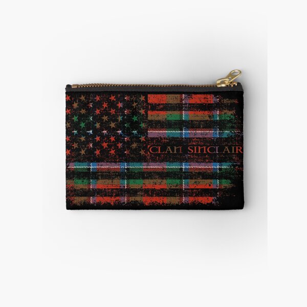 Artikelvorschau, Clan Sinclair Schottischer Tartan US-Flagge Kilt Schottland entworfen und verkauft von Clan1093.