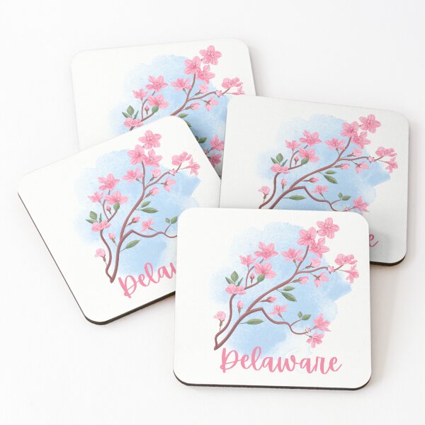 Item preview, Delaware State Flower Peach Blossom Classic T-shirt Sticker designed and sold by ThinkNature!.