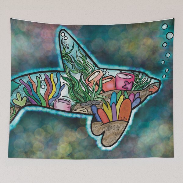 Item preview, Midnight Ocean Orca designed and sold by Inx Artworks.