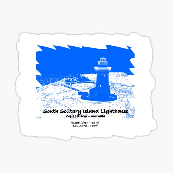 South Solitary Island - 1879 Sticker