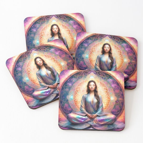 Item preview, Seated meditator designed and sold by MarilynBaldey7.