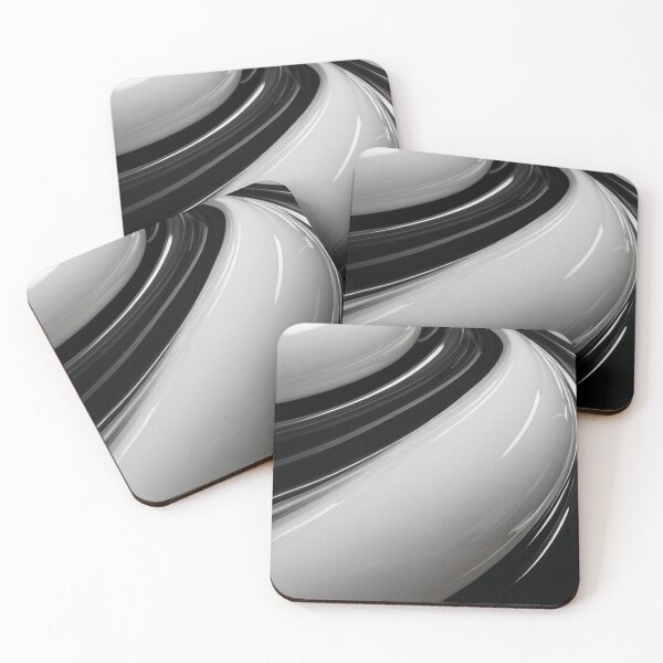 Item preview, A mixed black and white fluid design designed and sold by Greezey.