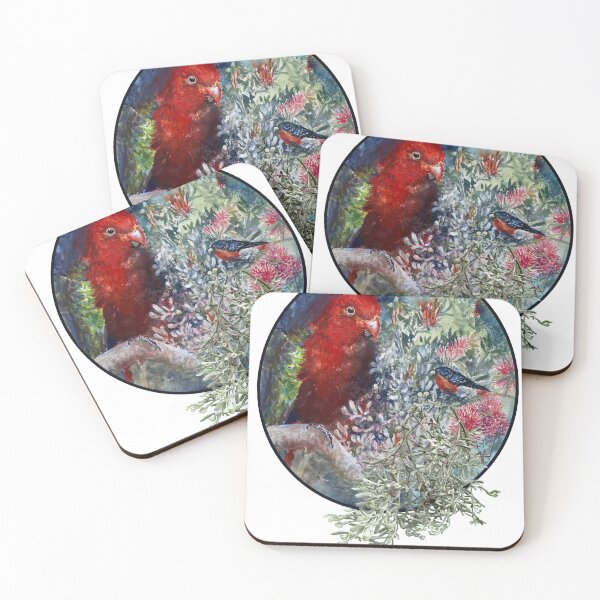 Item preview, Mistletoe Bird & Friend designed and sold by Lyn Walker.