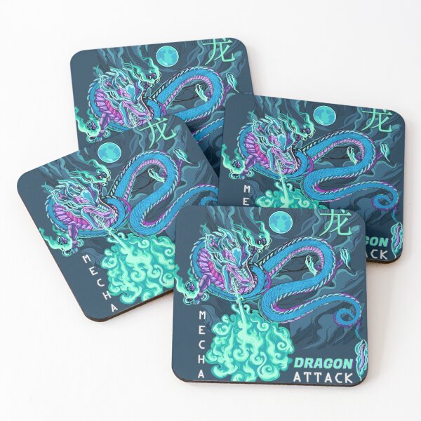 Item preview, Azure Inferno Blue Dragon  designed and sold by The  Qash.