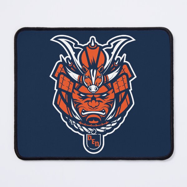 Item preview, Samurai Warrior Denver Broncos Design – Fierce NFL Fan Apparel for True Broncos Warriors designed and sold by OrganicGraphic.