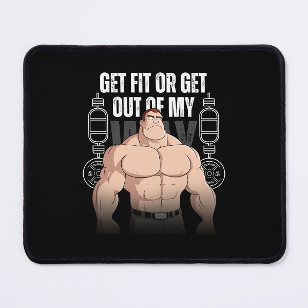 Item preview, Get Fit or Get Out of My Way – Bold Fitness Apparel That Inspires Action designed and sold by Nalanda2000.