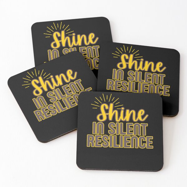 Item preview, Shine in Silent Resilience designed and sold by Shy Introvert Tales.