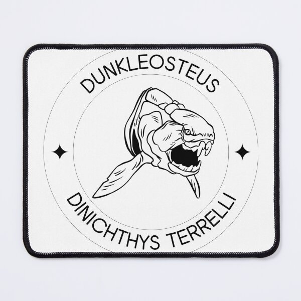 Item preview, Dunkleosteus Logo designed and sold by FossilCat.