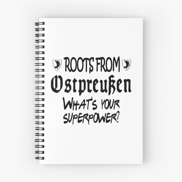 Item preview, Roots From East Prussia; What Is You Superpower; designed and sold by StickerApe.