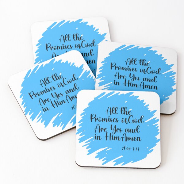 Item preview, Bible Verse All The Promises of God Are Yes and Amen  designed and sold by ANewGlory.