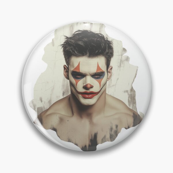 Item preview, beautiful disturbing clown designed and sold by elgregoart.