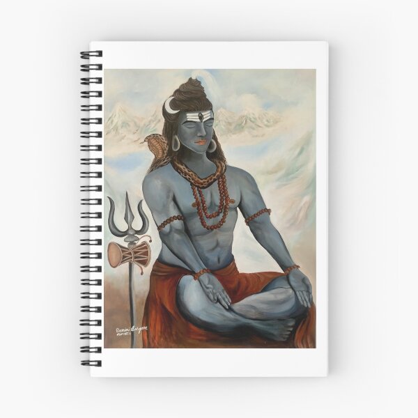 Item preview, Shiva on Himalayas designed and sold by DaminiSargam.