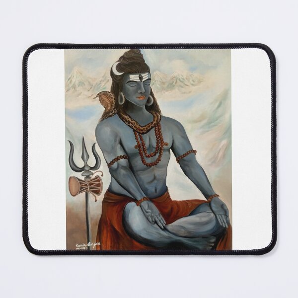 Item preview, Shiva on Himalayas designed and sold by DaminiSargam.