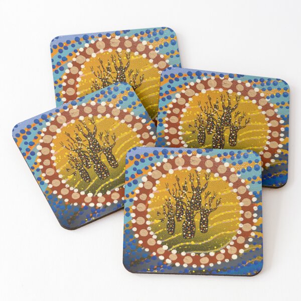 Item preview, Boab trees in the Kimberley  designed and sold by ReneeClifton.
