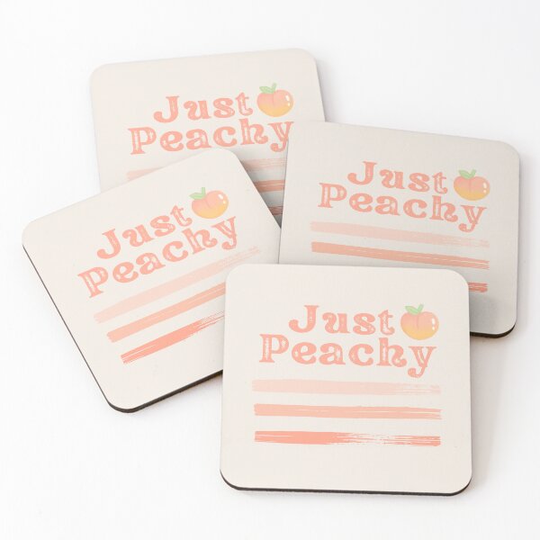 Item preview, Peachy designed and sold by MadTeaDesign.