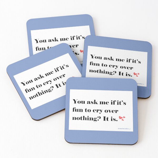 Item preview, Falsettos You ask me if it's fun to cry over nothing it is i'm breaking down designed and sold by mossymeadow.