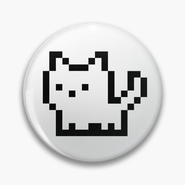 Item preview, glimpse of cat pixle designed and sold by moodboardzz.