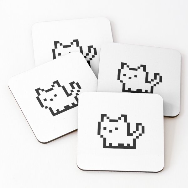 Item preview, glimpse of cat pixle designed and sold by moodboardzz.